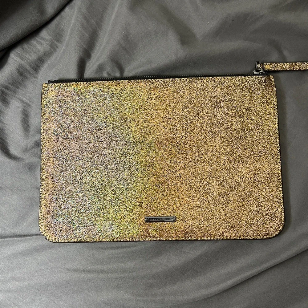 Rebecca minkoff Gold Studded Clutch - Picture 2 of 5